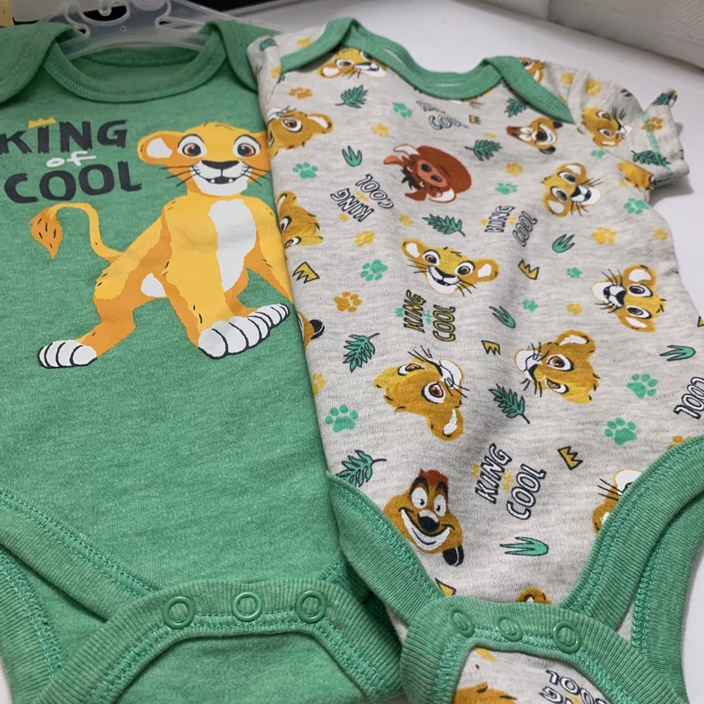 Disney baby 2 pack bodysuit Simba - Picture 7 of 8